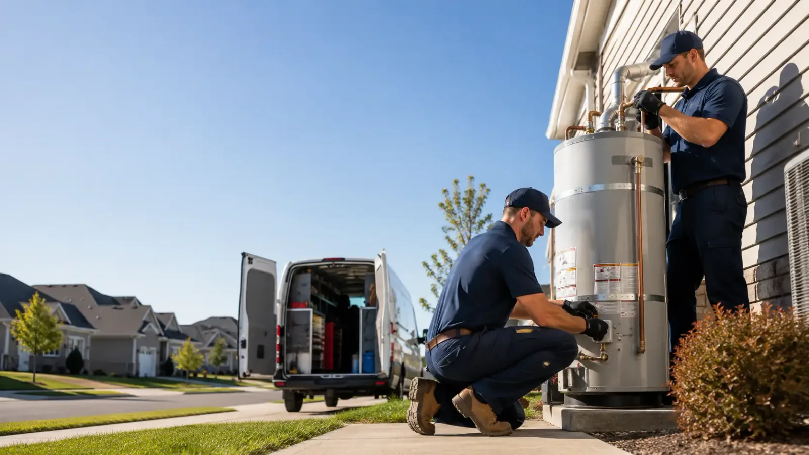Water Heater Installation in Pine River, MN